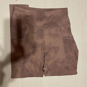 Dark purple leggings